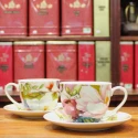 Coffret duo Mugs et Soucoupes Magnolias - Compagnie Anglaise des Thés