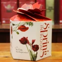 Tisanière Fleurs Rouges - Compagnie Anglaise des Thés