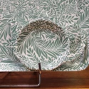 Soucoupe repose sachet Feuilles vertes- Compagnie Anglaise des Thés