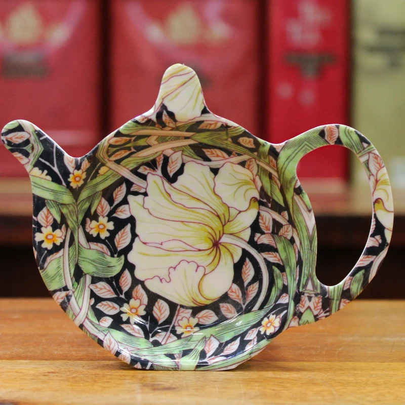 Soucoupe repose sachet Green Garden - Compagnie Anglaise des Thés