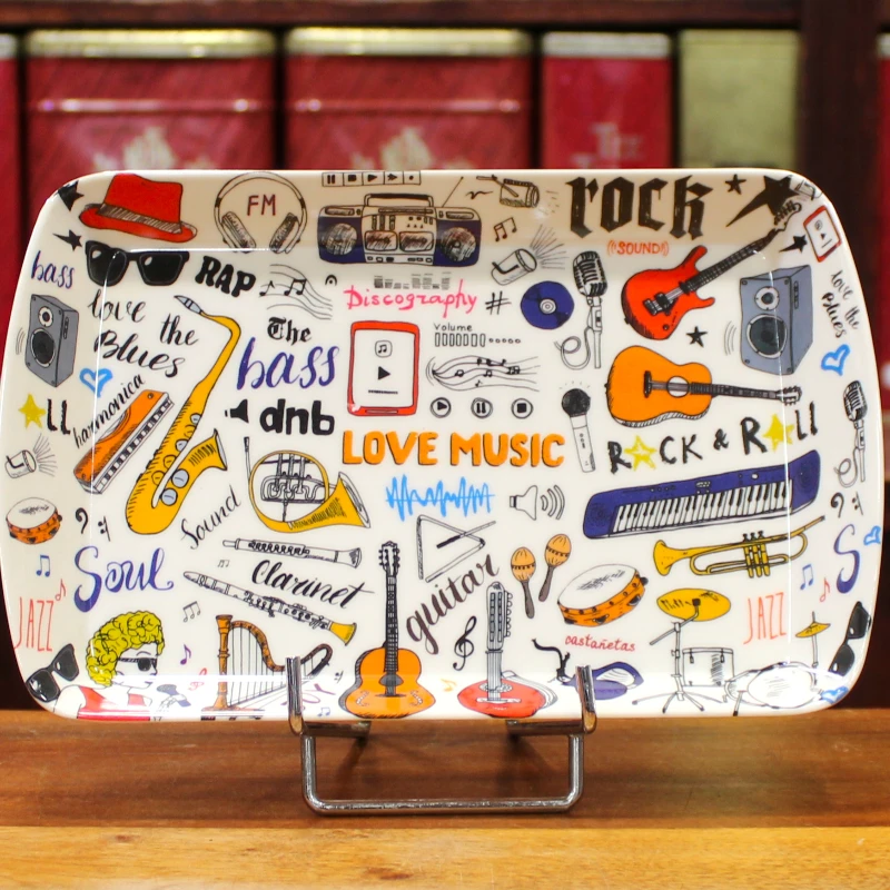 Petit Plateau Music Lover - Compagnie Anglaise des Thés