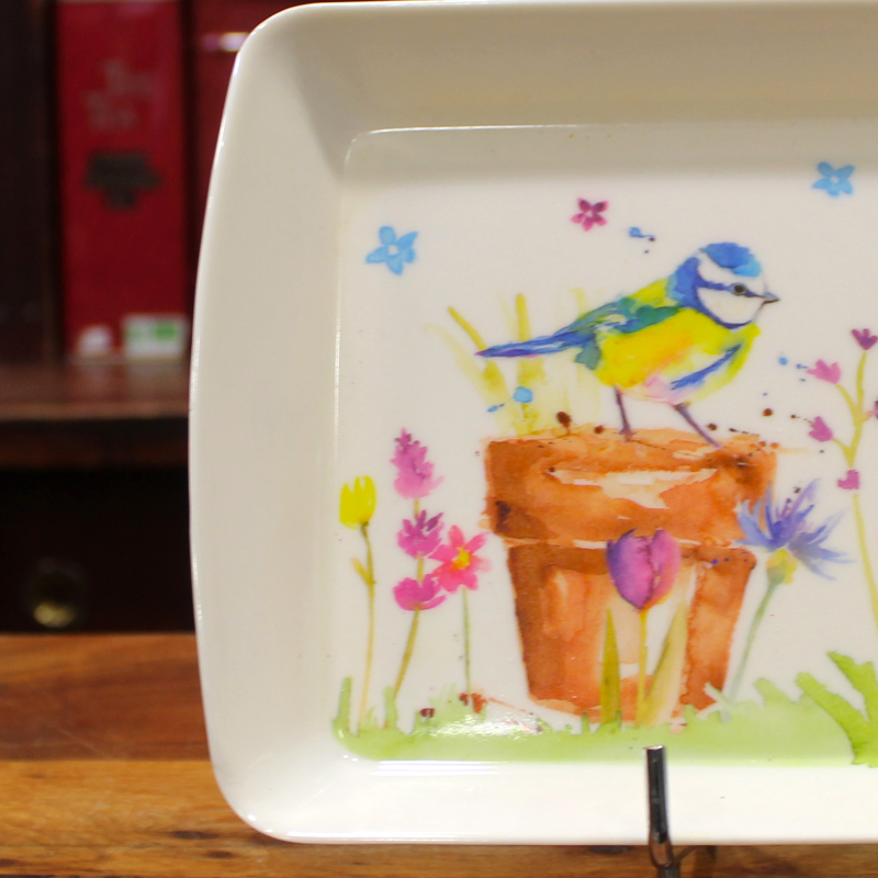 Petit Plateau Oiseaux - Compagnie Anglaise des Thés