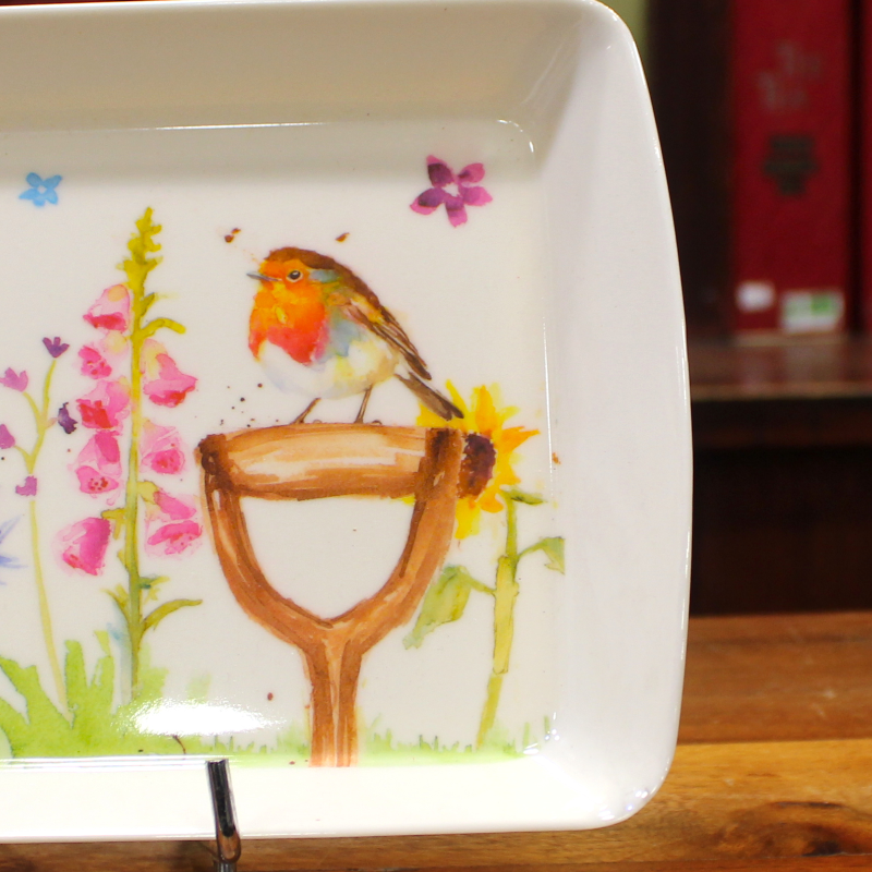 Petit Plateau Oiseaux - Compagnie Anglaise des Thés