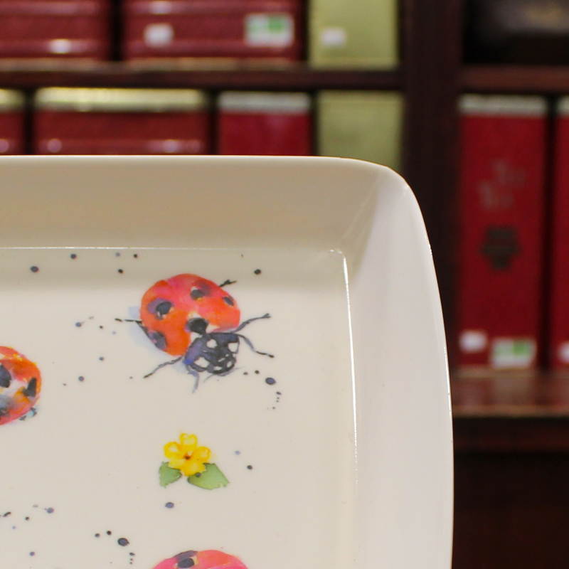 Petit Plateau Coccinelle - Compagnie Anglaise des Thés