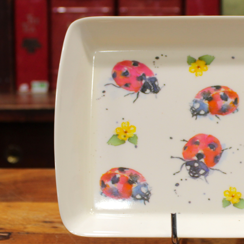 Petit Plateau Coccinelle - Compagnie Anglaise des Thés