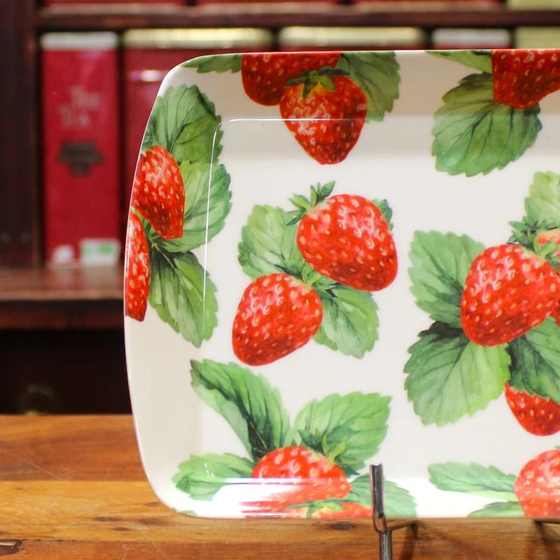 Petit Plateau Fraise - Compagnie Anglaise des Thés