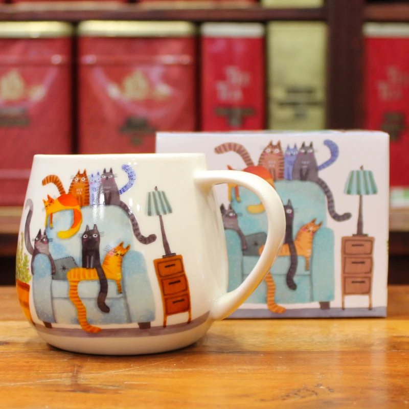 Mug Volupte Chats Canapé - Compagnie Anglaise des Thés