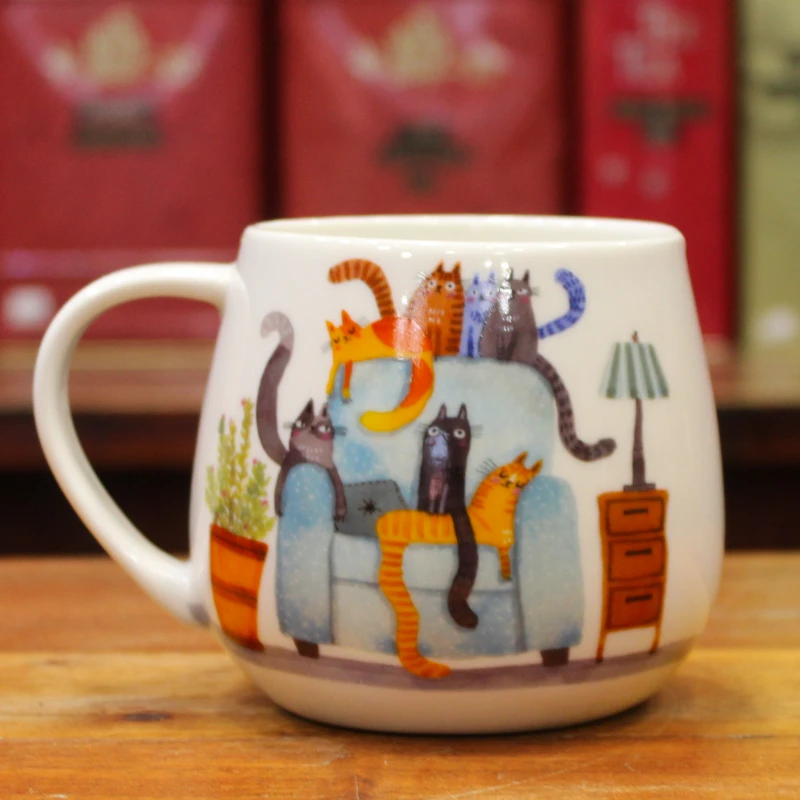 Mug Volupte Chats Canapé - Compagnie Anglaise des Thés