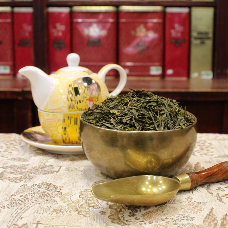 Thé vert EARL GREY SENCHA BIO - BERGAMOTE - Compagnie Anglaise des Thés