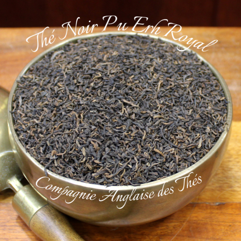 Thé noir PU-ERH ROYAL - THE DE CHINE - Compagnie Anglaise des Thés