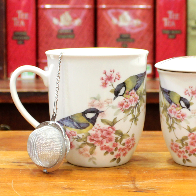 Grand Mug Mésange charbonnière - Compagnie Anglaise des Thés