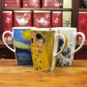Grand Mug Carré Klimt Le Baiser - Compagnie Anglaise des Thés