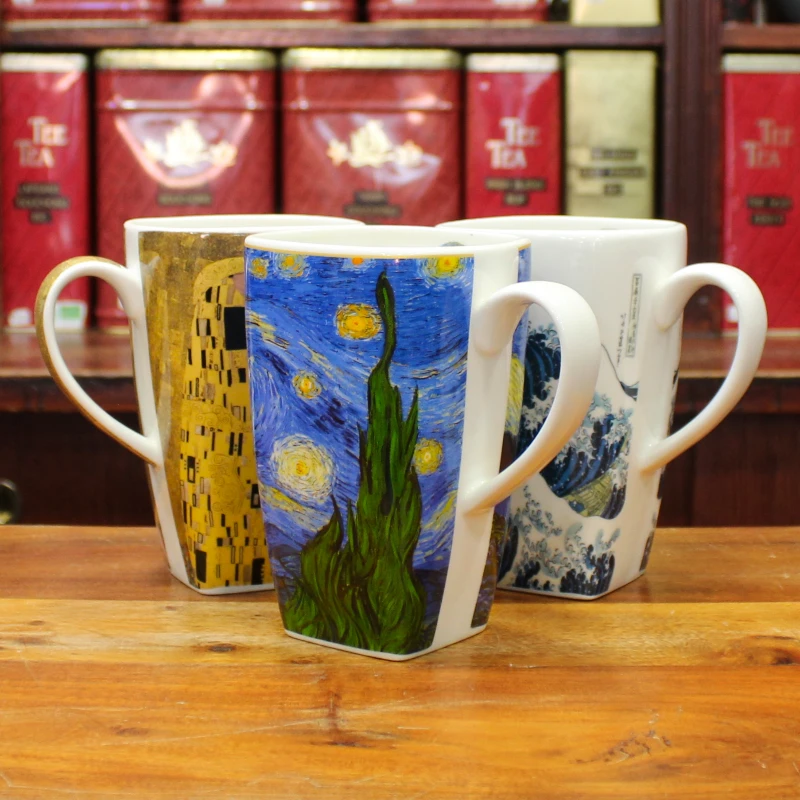 Grand Mug Carré Nuit étoilée - Compagnie Anglaise des Thés