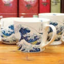 Grand Mug Insolence Vague Hokusai 50cl - Compagnie Anglaise des Thés