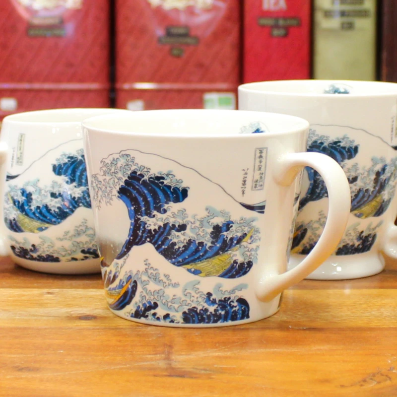 Grand Mug Insolence Vague Hokusai 50cl - Compagnie Anglaise des Thés