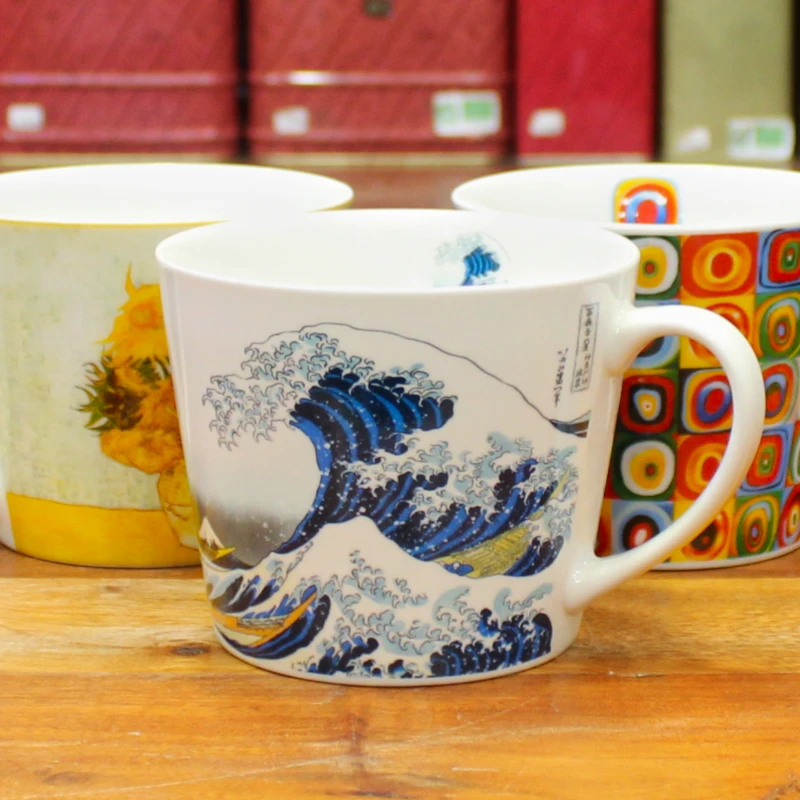 Grand Mug Insolence Vague Hokusai 50cl - Compagnie Anglaise des Thés