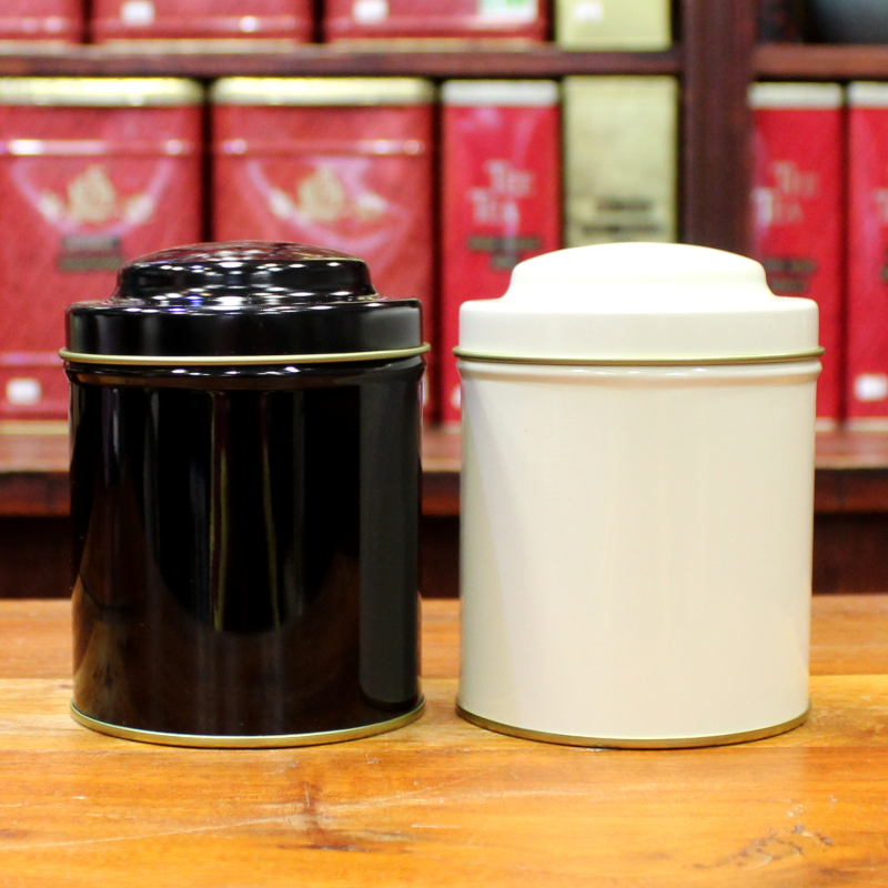 Boîte cylindrique Crème - Compagnie Anglaise des Thés