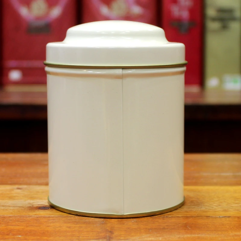 Boîte cylindrique Crème - Compagnie Anglaise des Thés