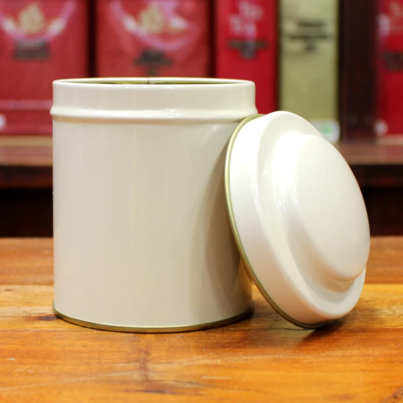 Boîte cylindrique Crème - Compagnie Anglaise des Thés