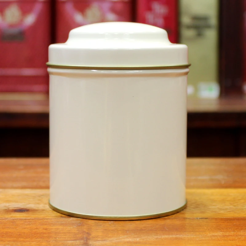 Boîte cylindrique Crème - Compagnie Anglaise des Thés