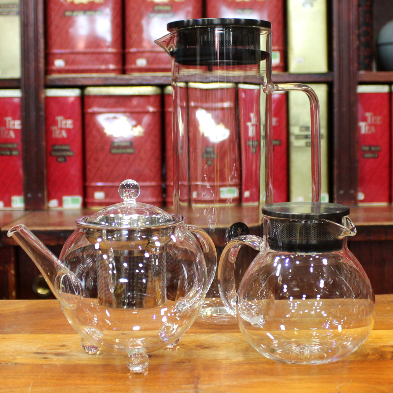 Théière en Verre à pieds 0,5l - Compagnie Anglaise des Thés