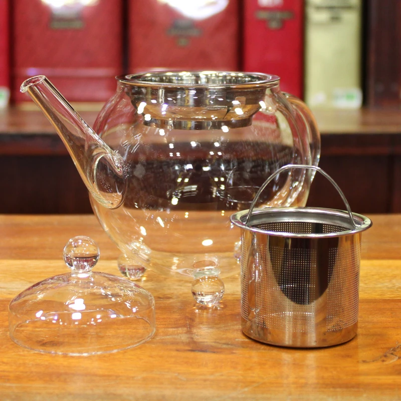 Théière en Verre à pieds 0,5l - Compagnie Anglaise des Thés
