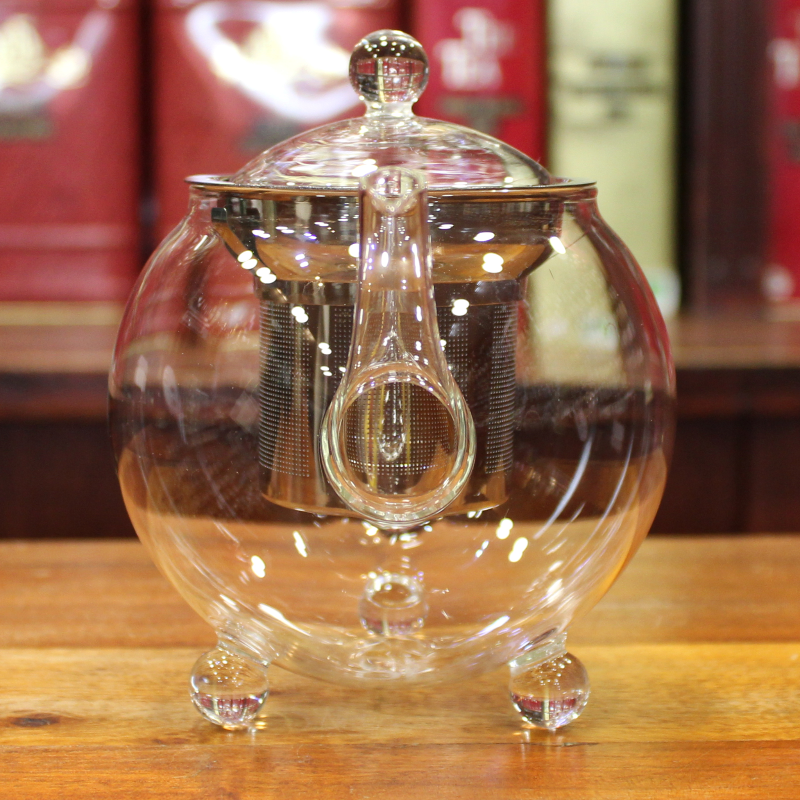 Théière en Verre à pieds 0,5l - Compagnie Anglaise des Thés