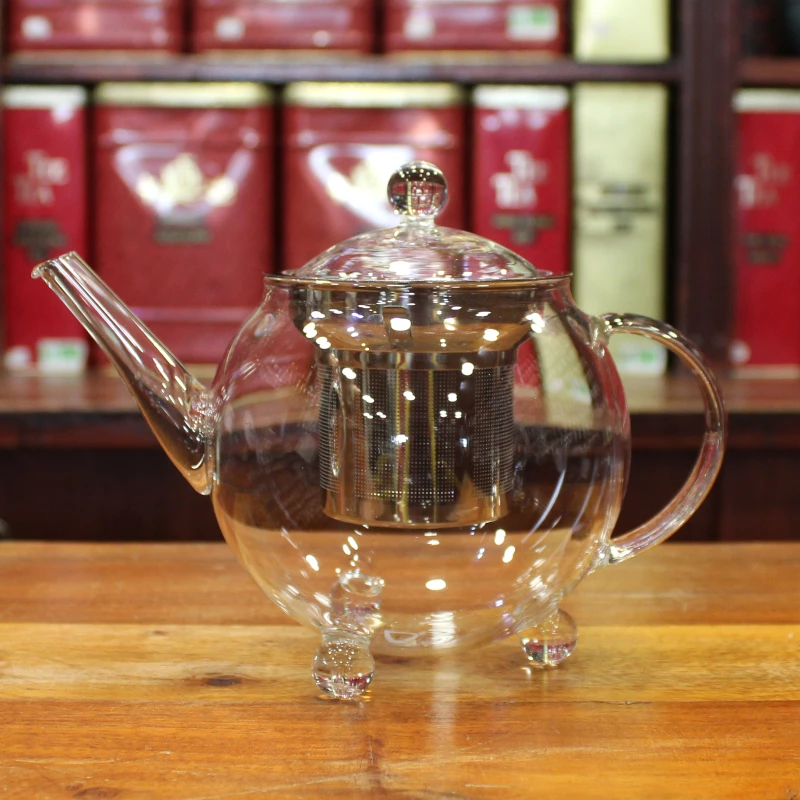 Théière en Verre à pieds 0,5l - Compagnie Anglaise des Thés