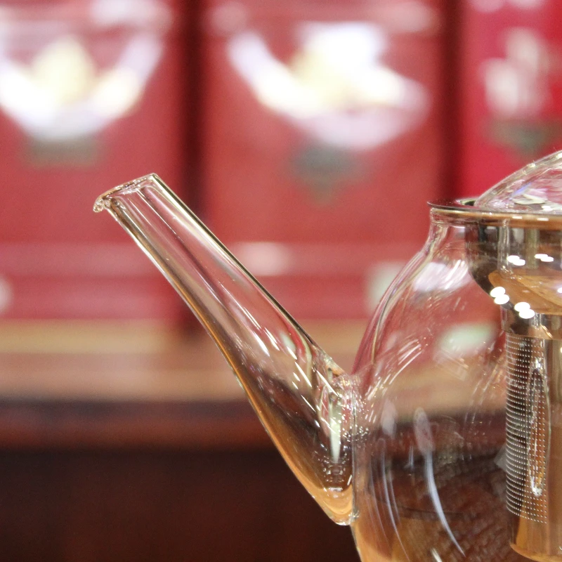 Théière en Verre à pieds 0,5l - Compagnie Anglaise des Thés