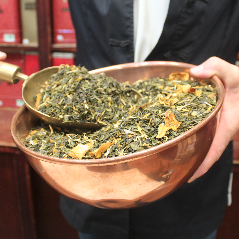 Thé vert CATIMINI - MANGUE, MIRABELLE, JASMIN - Cie Anglaise des Thés