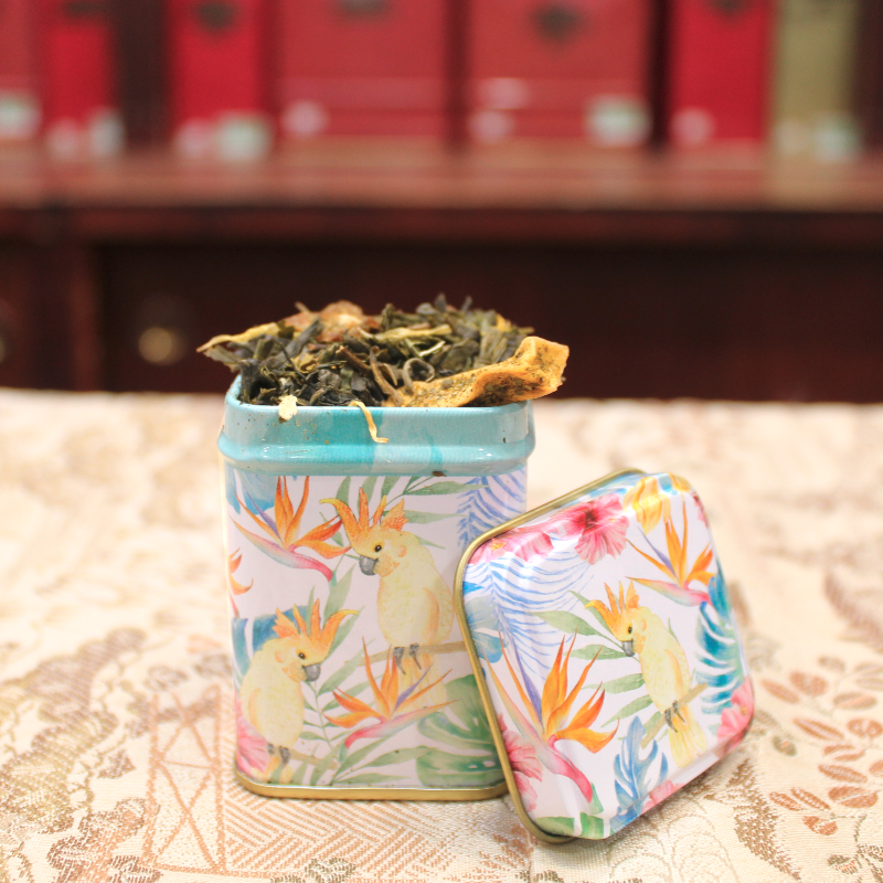 Thé vert CATIMINI - MANGUE, MIRABELLE, JASMIN - Cie Anglaise des Thés