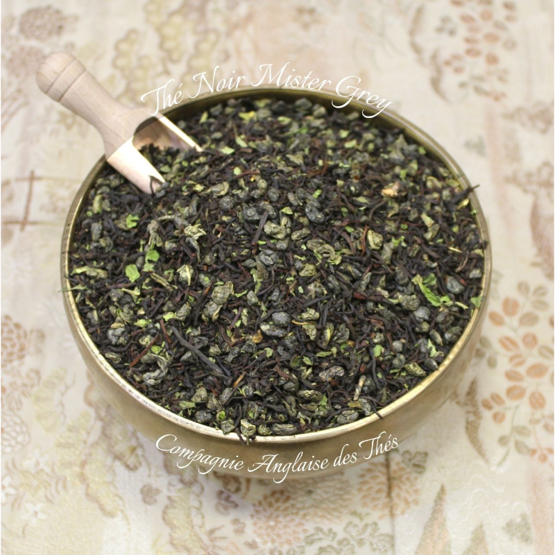 Thé noir MISTER GREY BIO - BERGAMOTE, MENTHE - Compagnie Anglaise des Thés