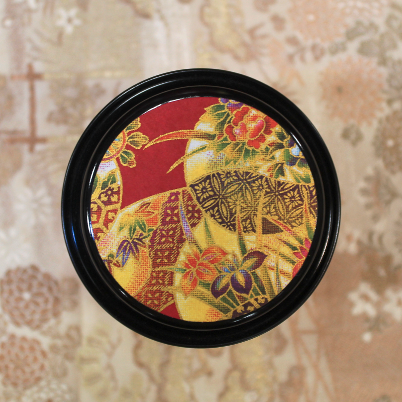 Boîte Japonaise rouge et dorée 80g - Compagnie Anglaise des Thés