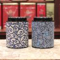Boîte Japonaise fleurs bleues 80g - Compagnie Anglaise des Thés