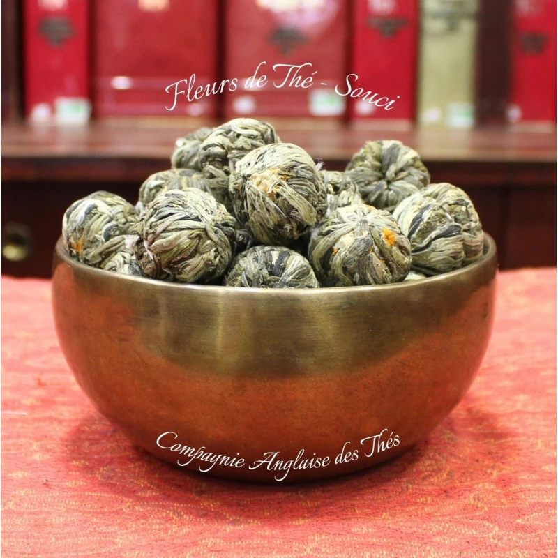 Fleurs de Thé - Souci & Jasmin - Compagnie Anglaise des Thés