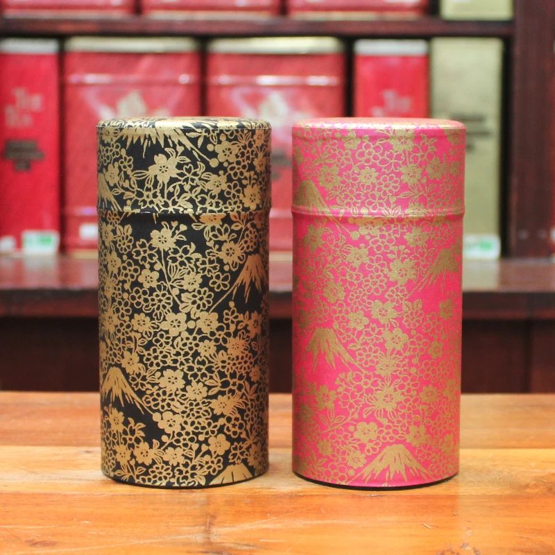 Boîte Japonaise Fuji Noir - Compagnie Anglaise des Thés