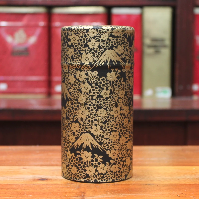 Boîte Japonaise Fuji Noir - Compagnie Anglaise des Thés