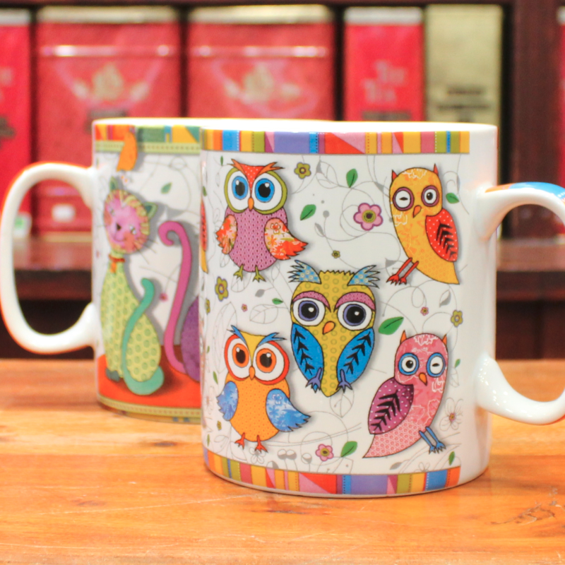 Mug Maxi Chouettes - Compagnie Anglaise des Thés