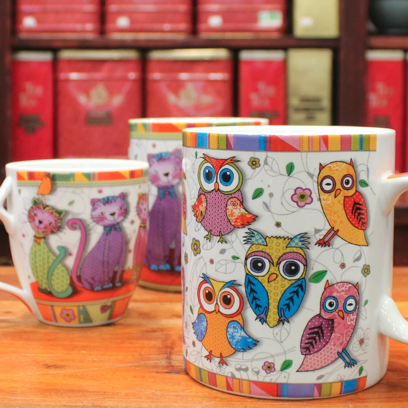 Mug Maxi Chouettes - Compagnie Anglaise des Thés