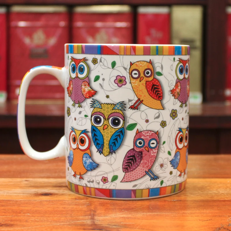 Mug Maxi Chouettes - Compagnie Anglaise des Thés