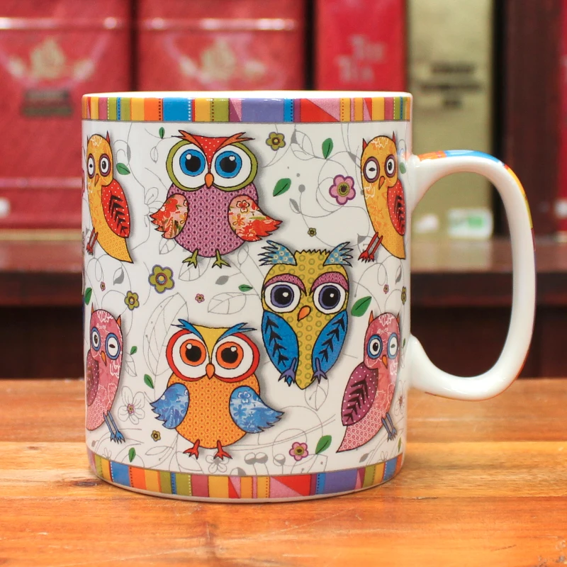 Mug Maxi Chouettes - Compagnie Anglaise des Thés