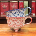 Mug à pieds Bleu - Compagnie Anglaise des Thés