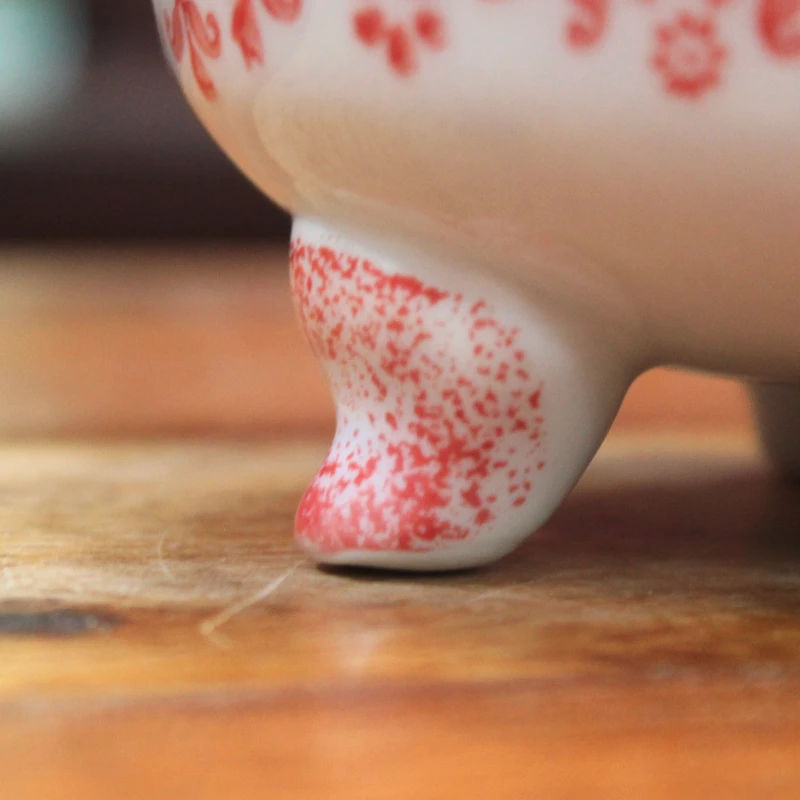 Mug à pieds Rouge - Compagnie Anglaise des Thés