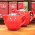 Théière rouge vif 0.5L - Compagnie Anglaise des Thés