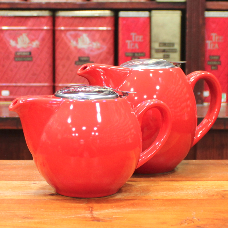 Théière rouge vif 0.5L - Compagnie Anglaise des Thés