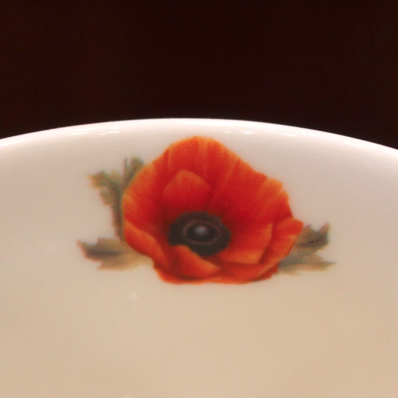 Tisanière Volupté Coquelicots Rouges - Compagnie Anglaise des Thés