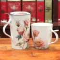 Tisanière Roses - Compagnie Anglaise des Thés