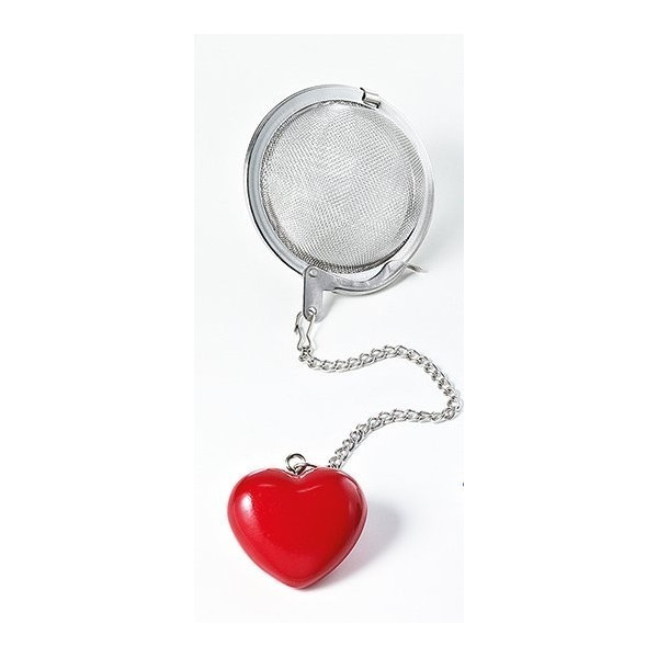 Contrepoids Coeur Rouge Ø 5 cm - Compagnie Anglaise des Thés