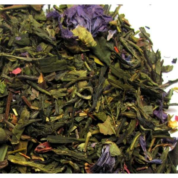 Thé en vrac Fleurs, Violette, Rose, Lilas -Thé vert INSOLENCE - Compagnie Anglaise des Thés