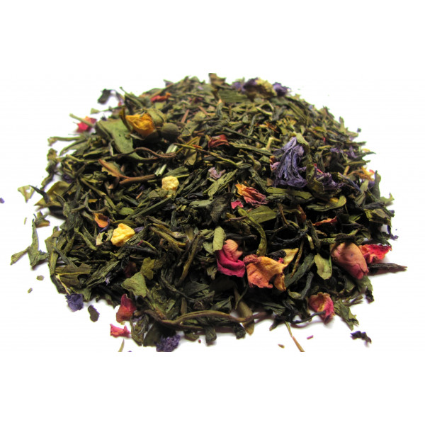 Thé Fleurs, Violette, Rose, Lilas -Thé vert INSOLENCE - Compagnie Anglaise des Thés